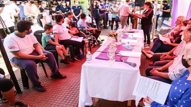 Realizaron en lanzamiento de la 
capacitación de Lectura y Escritura en Sistema Braille en Eldorado.