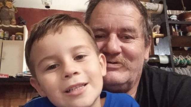 Ramón rompió en llanto al recibir un particular regalo relacionado a su nieto, Lucio Dupuy.