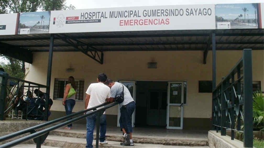 El sujeto permanece internado en el hospital de Carlos Paz. (Carlos Paz Vivo/Ilustrativa).