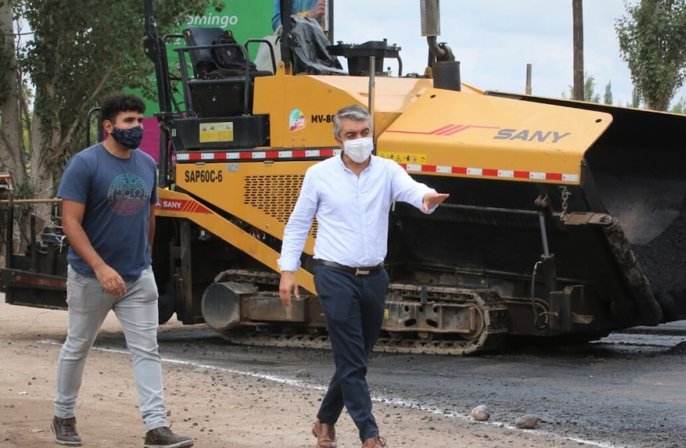 Ambicioso plan de pavimento emprendió Luján de Cuyo