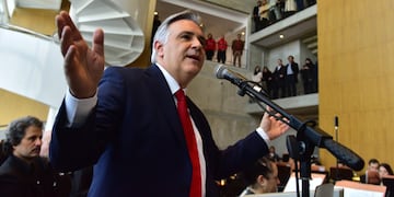 Martín Llaryora viaja a Oriente, y también visitará Londres (José Hernández/LaVoz).