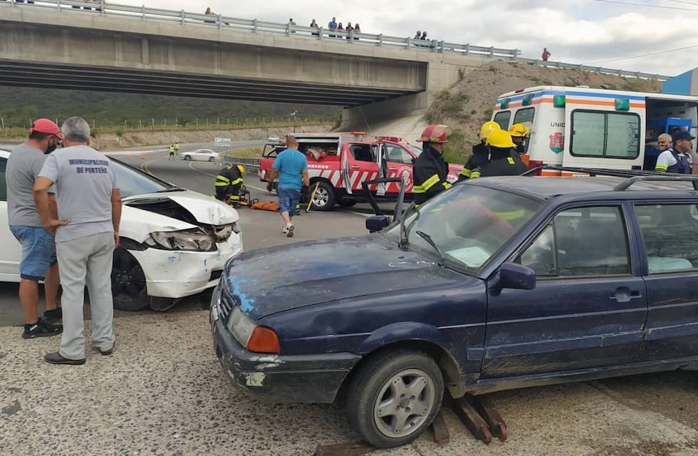Accidente en el puente nuevo de San Antonio de Arredondo