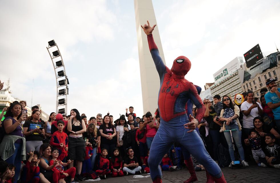 Argentina volvió a ser campeón mundial: batió el récord de la mayor cantidad de personas disfrazadas de Spider-Man