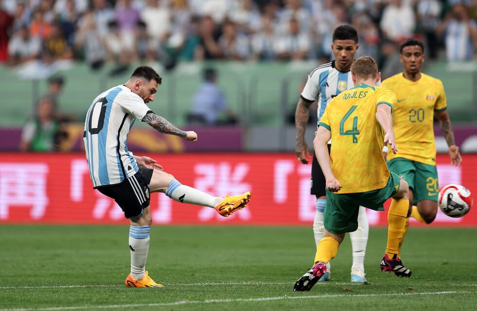 Con un golazo de Lionel Messi, la Selección Argentina le ganó 2 a 0 a Australia en el amistoso en China