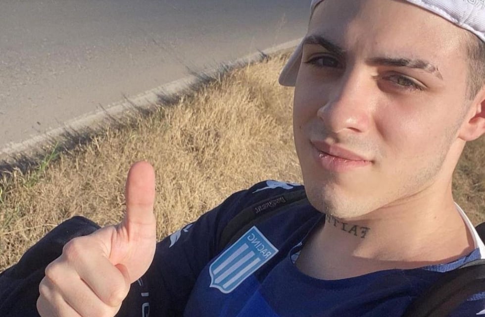 Quién es Alejo Ciganotto, el hincha de Racing que recorrerá 1350 km a dedo para ver la final de la Copa Sudamericana