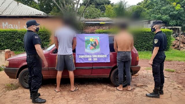 "Bello" y su cómplice fueron detenidos, en tanto que se secuestraron el arma blanca y el rodado utilizados para el ilícito.