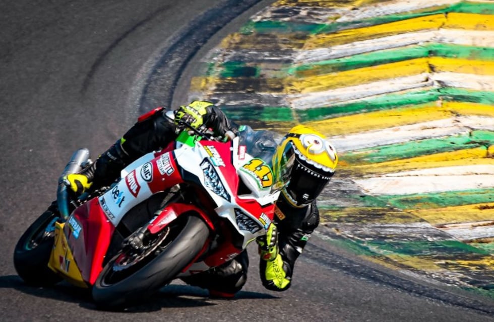 Superbike: el mendocino Franco Pandolfino apuesta todo en Brasil