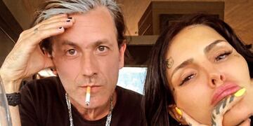 Cande Tinelli y Coti Sorokin.