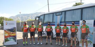 Este miercolés se presentó el equipo “Merlo ciudad del deporte”.