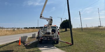 Chaves Municipio realiza mejoras en alumbrado público y eficiencia energética en distintos sectores