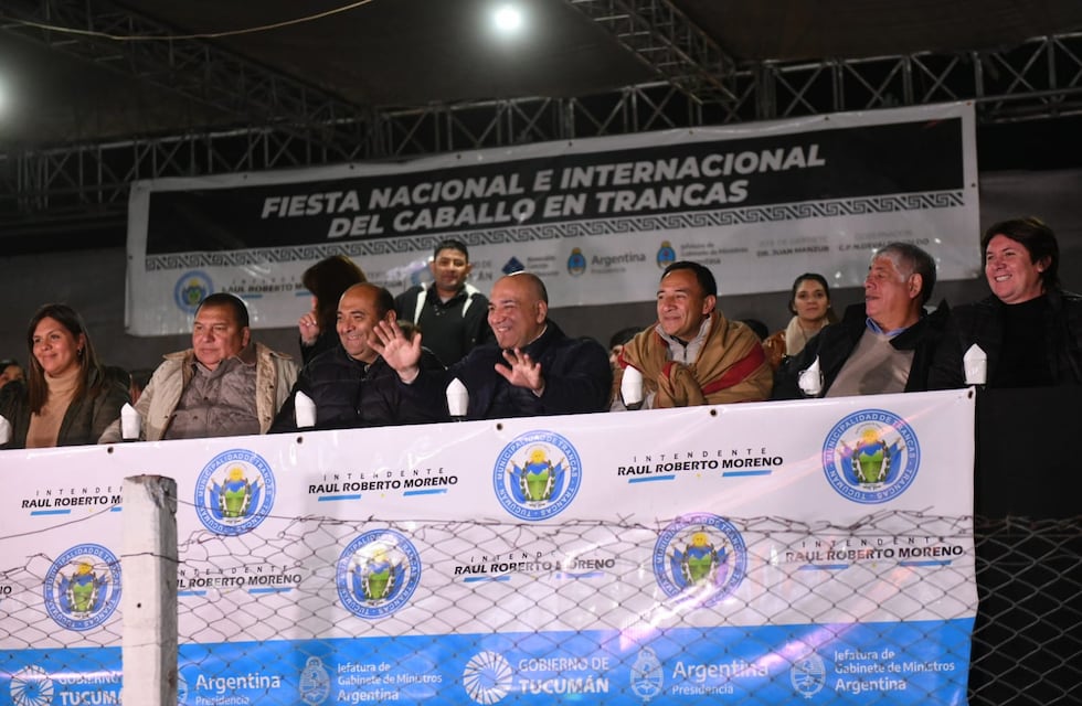 Manzur en Trancas: “Esta es una fiesta que ya excede lo que es Tucumán, es nacional e internacional”