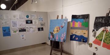 FOTO ARCHIVO Entrega de premios del  Concurso Eco Murales en el Museo de Bellas Artes de Tres Arroyos