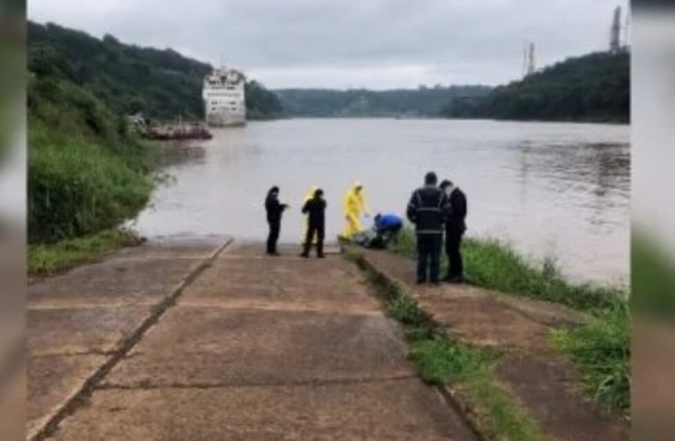 Hallaron el cuerpo del hombre buscado en el río Iguazú
