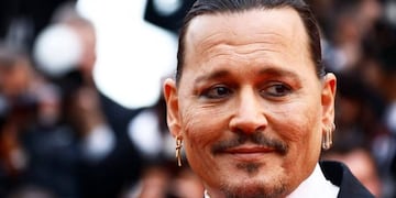 Johnny Depp en el Festival de Cannes 2023.