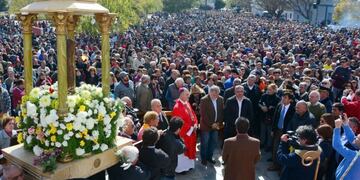 Festividad del Cristo de Renca. San Luis.