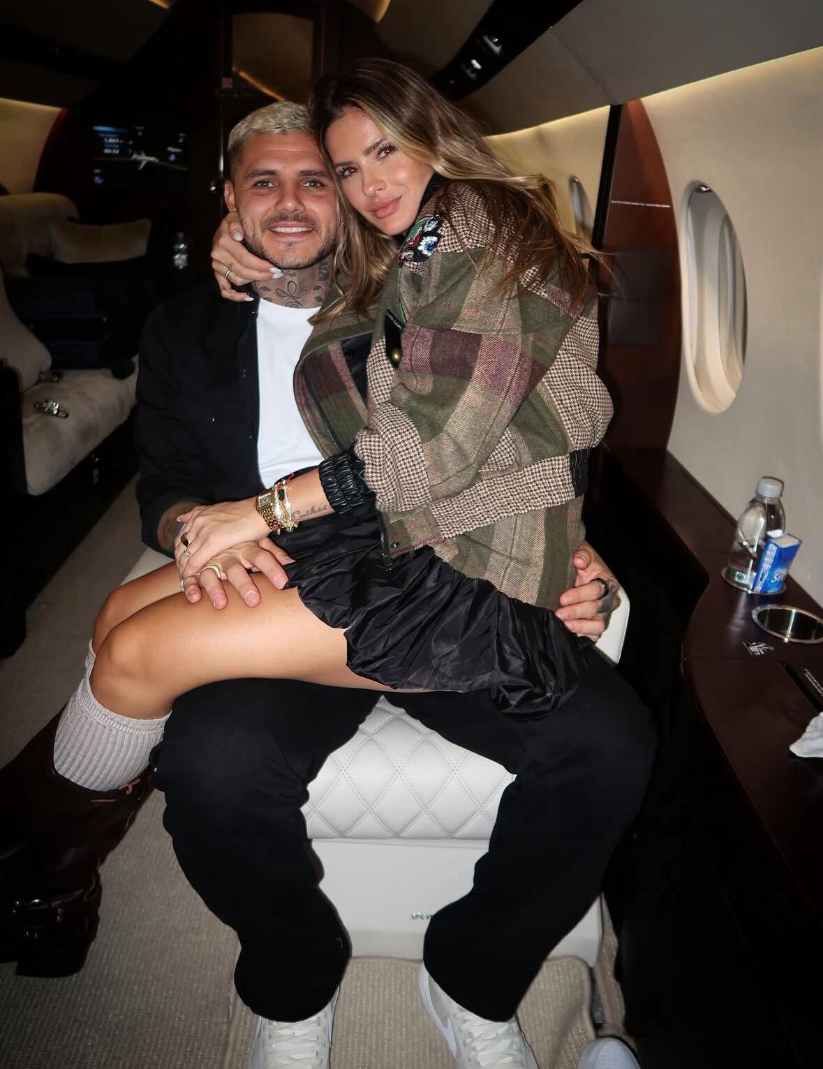 China Suárez y Mauro Icardi.