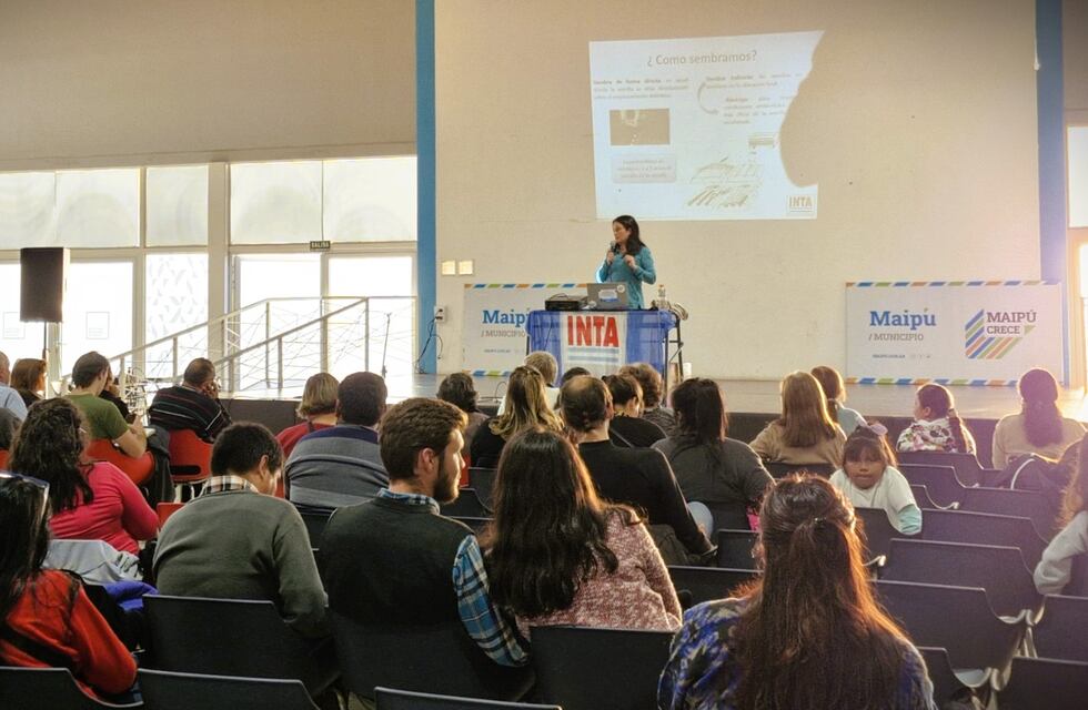 Maipú impulsa las huertas familiares con charlas y semillas para todos los vecinos