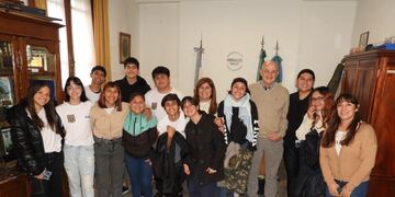 Uset recibió a los alumnos de la COOPESU de Secundaria 1