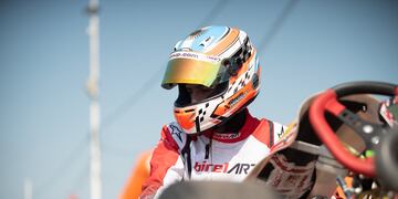 Fausto Arnaudo piloto karting Arroyito