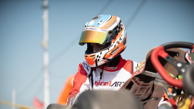 Fausto Arnaudo piloto karting Arroyito