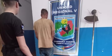 Puerto Iguazú: fue detenido tras no devolverle la desmalezadora a su vecino.