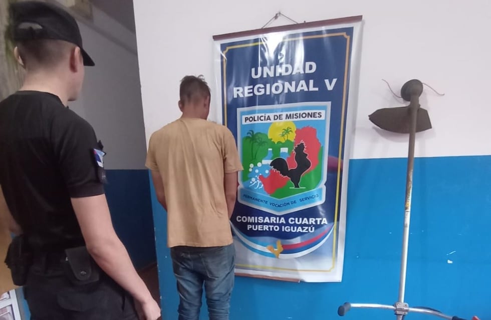 Puerto Iguazú: fue detenido tras no devolverle la desmalezadora a su vecino