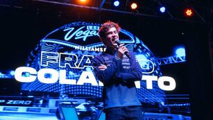 Franco Colapinto habló de su público cordobés.