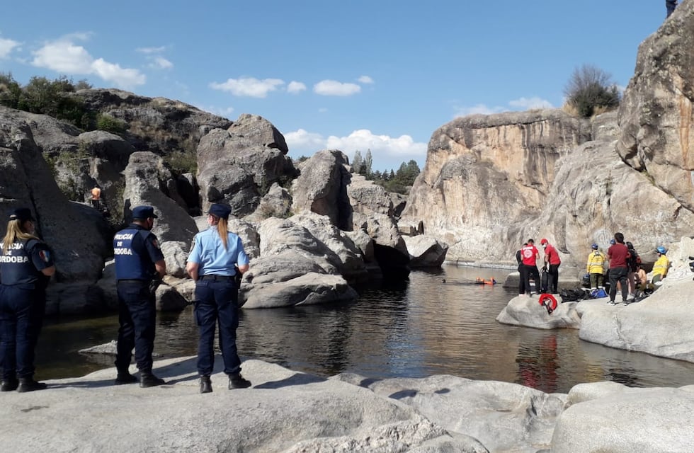 Un turista de Buenos Aires se ahogó en el Nido del Águila, en Mina Clavero