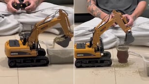 Un joven influencer argentino se hizo viral junto a su fabuloso juguete a control remoto que lo ayuda a realizar su mate sin moverse.