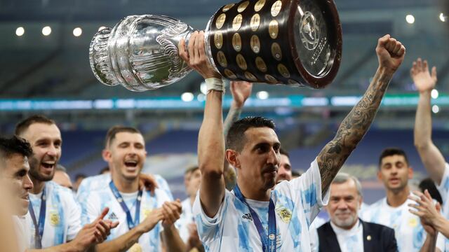 Ángel Di María, hasta las lágrimas, contó sus sensaciones tras ganar la Copa América.