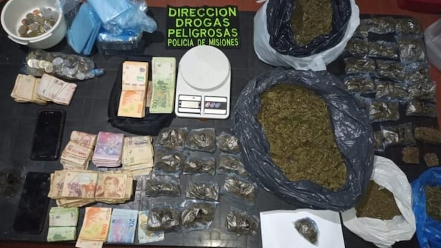 Golpe al narcotráfico: desbaratan kiosco narco en Posadas.