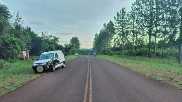 Alba Posse: un motociclista falleció tras un choque sobre ruta costera.
