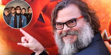 Jack Black, el actor de Escuela de Rock, sorprendió con un homenaje a Oasis