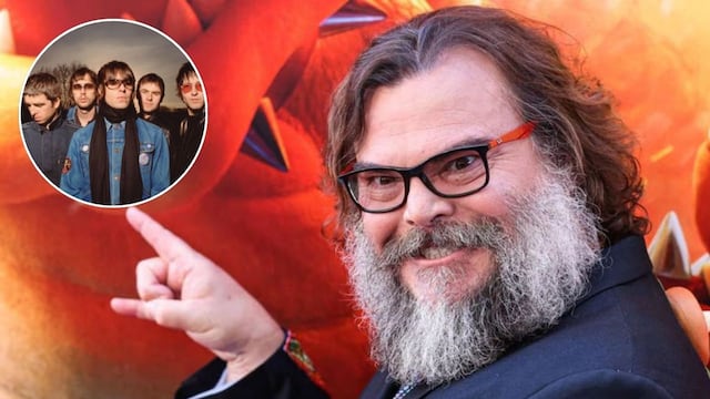 Jack Black, el actor de Escuela de Rock, sorprendió con un homenaje a Oasis