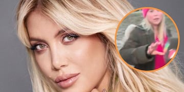 Wanda asistió a un cronista uruguayo descompensado