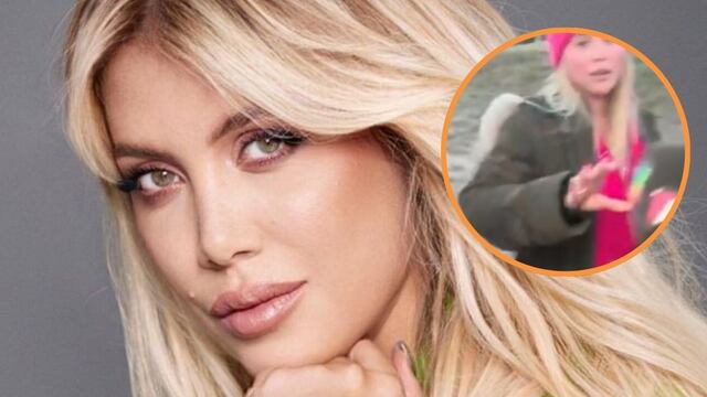 Wanda asistió a un cronista uruguayo descompensado