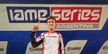 Fausto Arnaudo Arroyito piloto Birel ART representa a Argentina en Europa