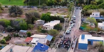 La obra conecta la Ruta 41 con el Micro Estadio Evita y agiliza la circulación en el corazón de Fray Mamerto Esquiú.