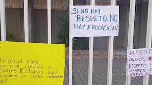 El dramático hecho ocurrió en una escuela de Río Cuarto.