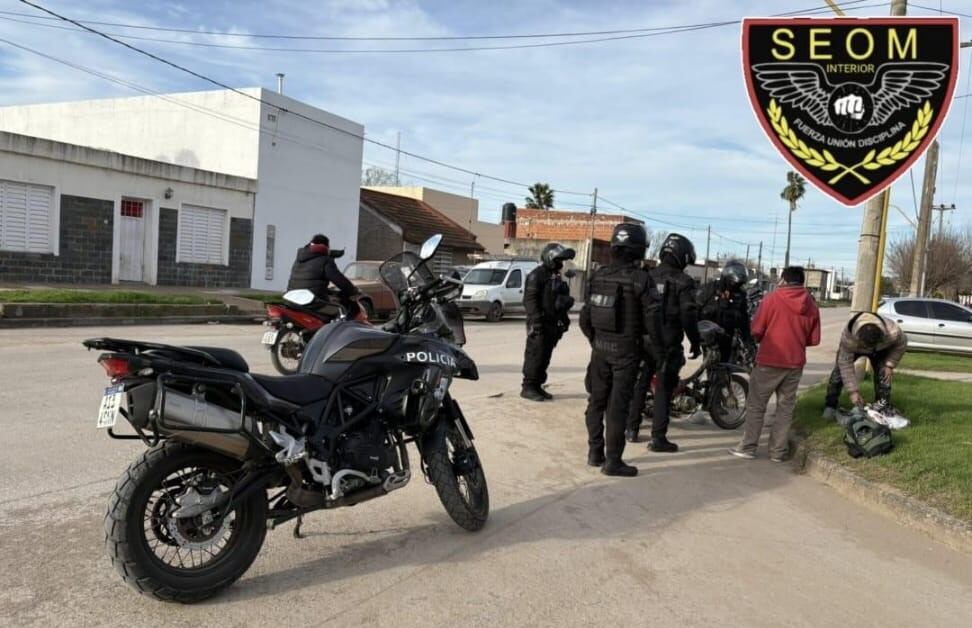 San Francisco: las fuerzas realizaron un enorme operativo de seguridad saturación interprovincial