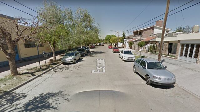 El trágico accidente ocurrió en calle España al 1100, en Jesús María (Google Street View).