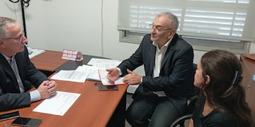 Alcides Calvo y Osvaldo Miatello