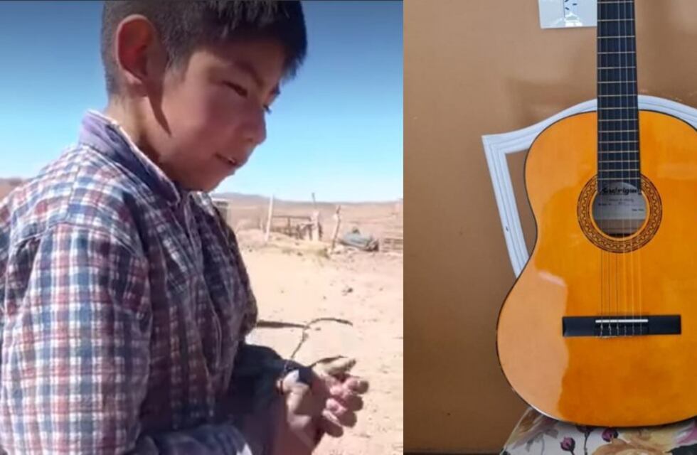 El pequeño cantante de los cerros: Gastón tendrá su deseada guitarra