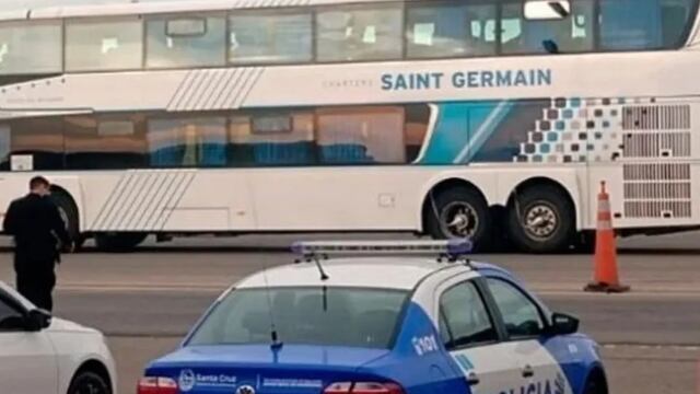 El contingente proviene de las provincias de Santa Fe y Córdoba, y viajaban desde Ushuaia hacia El Chaltén.