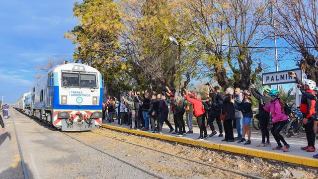 Un influencer viajó en tren desde Buenos Aires a Mendoza y compartió su increíble experiencia en las redes