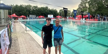 Benicio Murúa Guyón nadador Deportivo y Cultural Arroyito