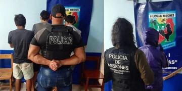 Desarticulan banda dedicada a robos en Posadas: seis detenidos.