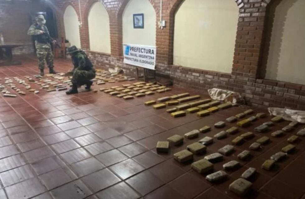 Interceptan millonario cargamento de marihuana en Eldorado