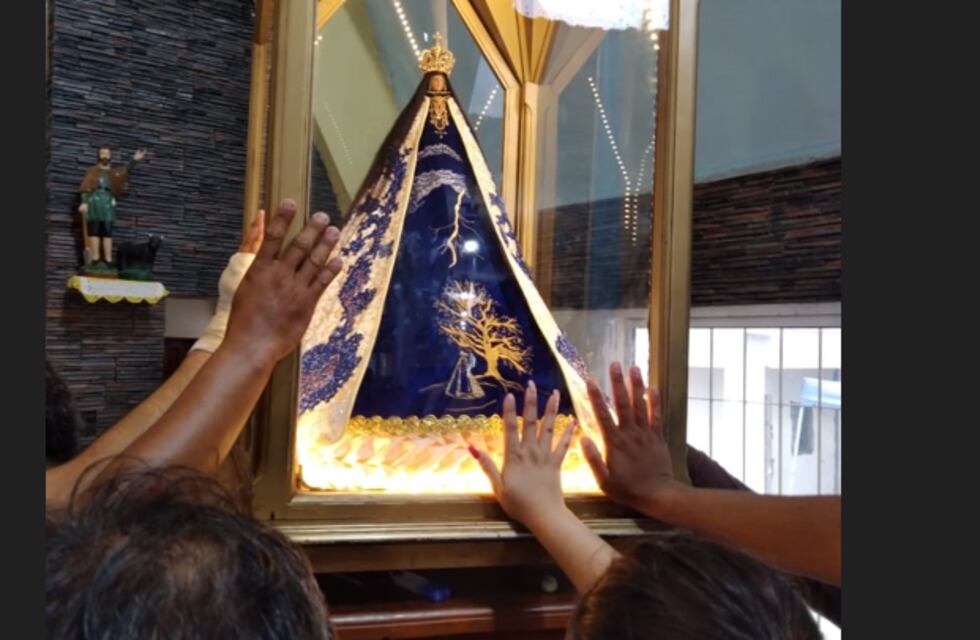 El Santuario de la Virgen del Valle en La Reducción comenzó a recibir a los feligreses
