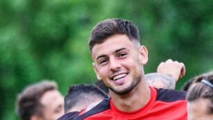 El zaguero oriundo de Elortondo debutó en Primera División en 2022.